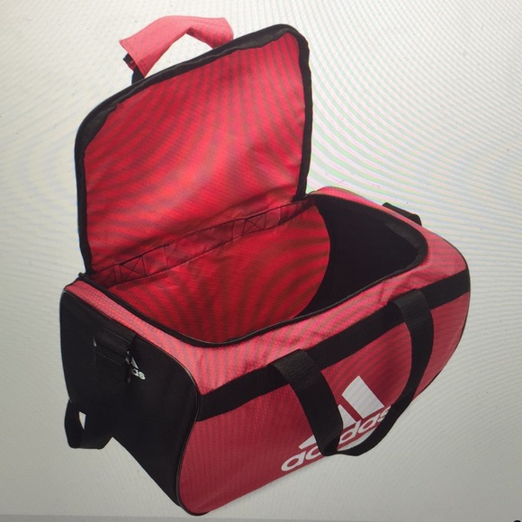 ADIDAS PINK DIABLO II SMALL DUFFEL (NWT) - Picture 2 of 2